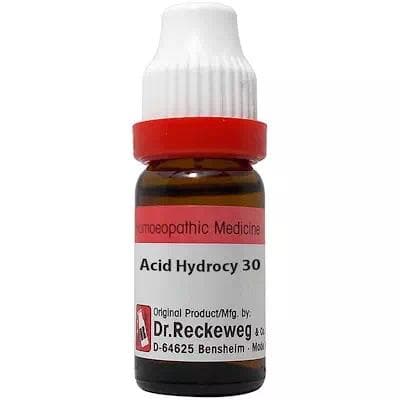 ACIDUM HYDROCYANICUM 30C 11 ML RECKEWEG