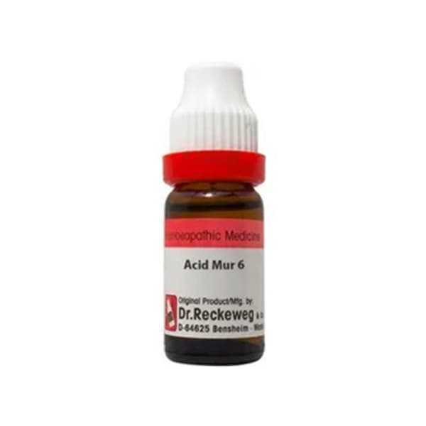 ACIDUM MURIATICUM 6C 11 ML RECKEWEG